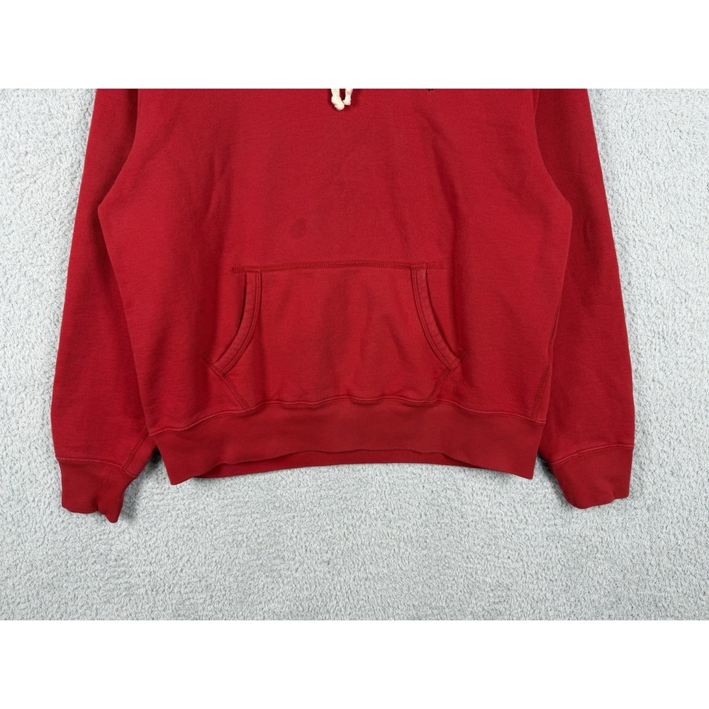 Polo Ralph Lauren Red Drawstring Hoodie Pullover Sweatshirt‎ Mens Size L - Picture 7 of 12
